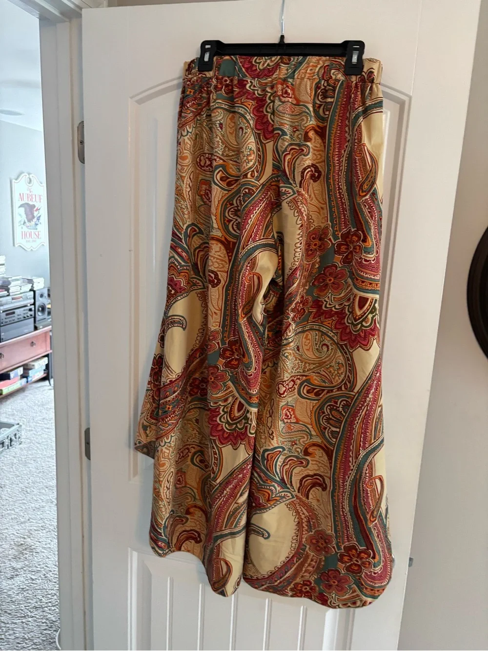 Women's Paisley Midi pants Multicolor